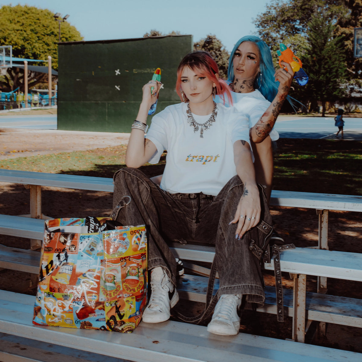 Trapt Fuck Ice tote bag TRVPTCLOTHING