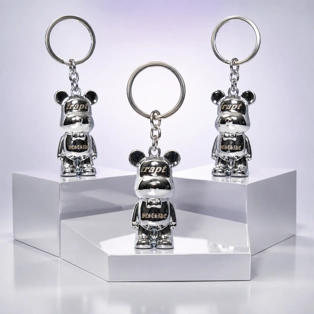 Trapt Bear Keychain TRVPTCLOTHING