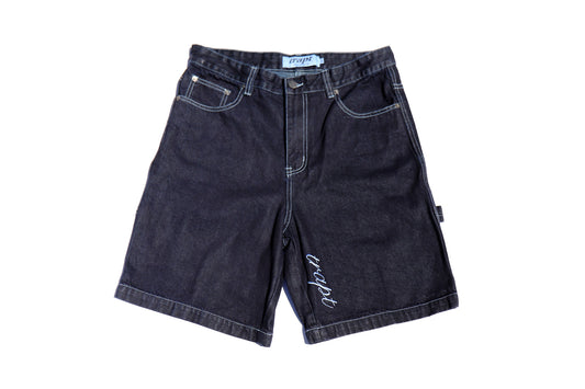 Trapt Denim Stitched Shorts