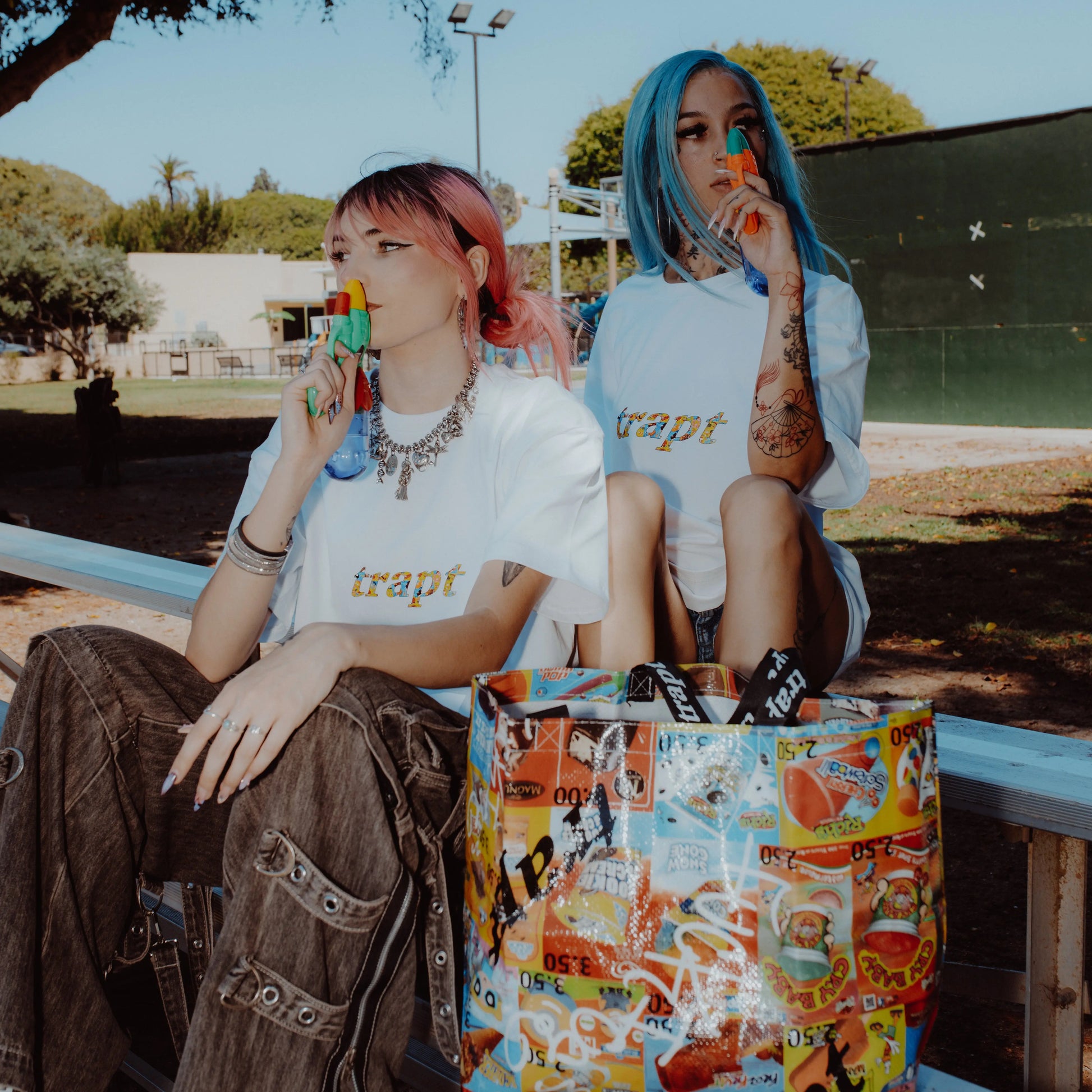 Trapt Fuck Ice tote bag TRVPTCLOTHING
