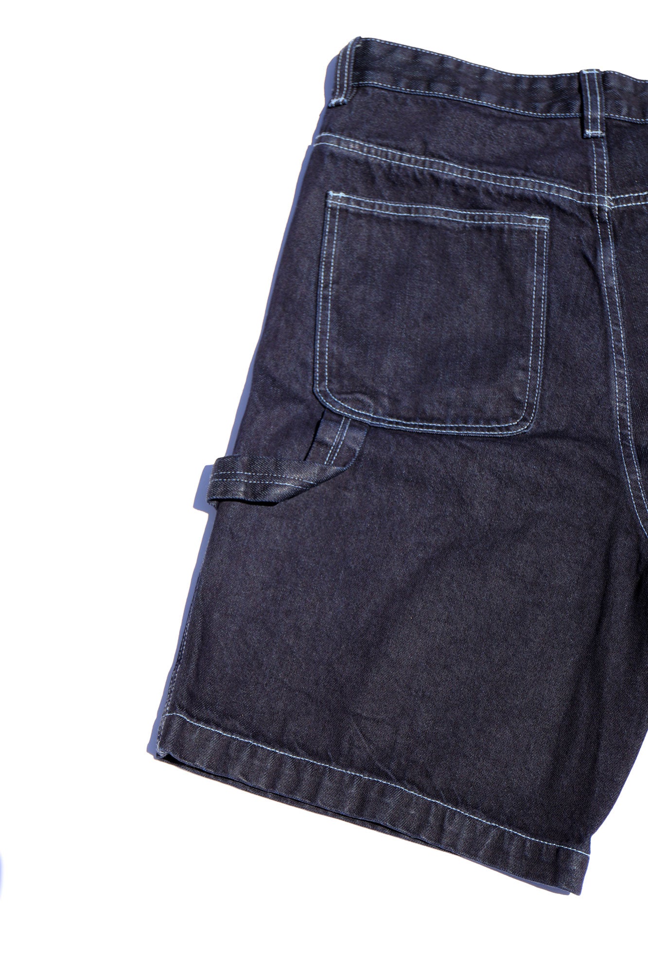 Trapt Denim Stitched Shorts