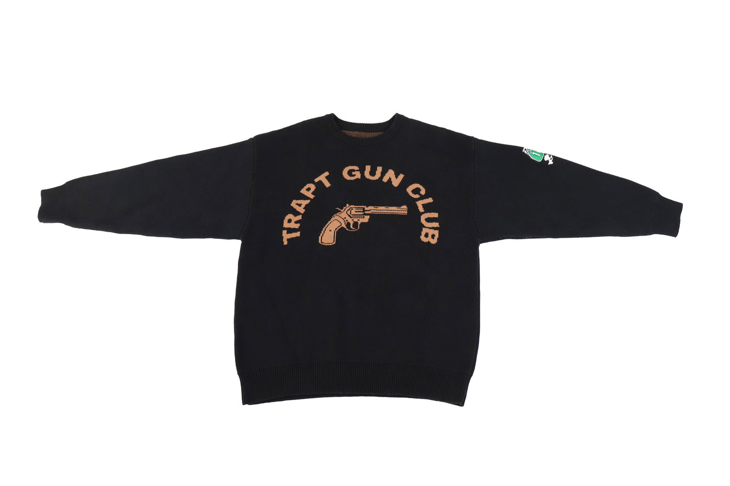 Trapt Gun Club Jacquard Knit Crew Neck