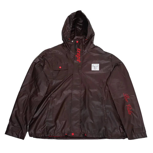 Great grey white windbreaker jacket TRVPTCLOTHING