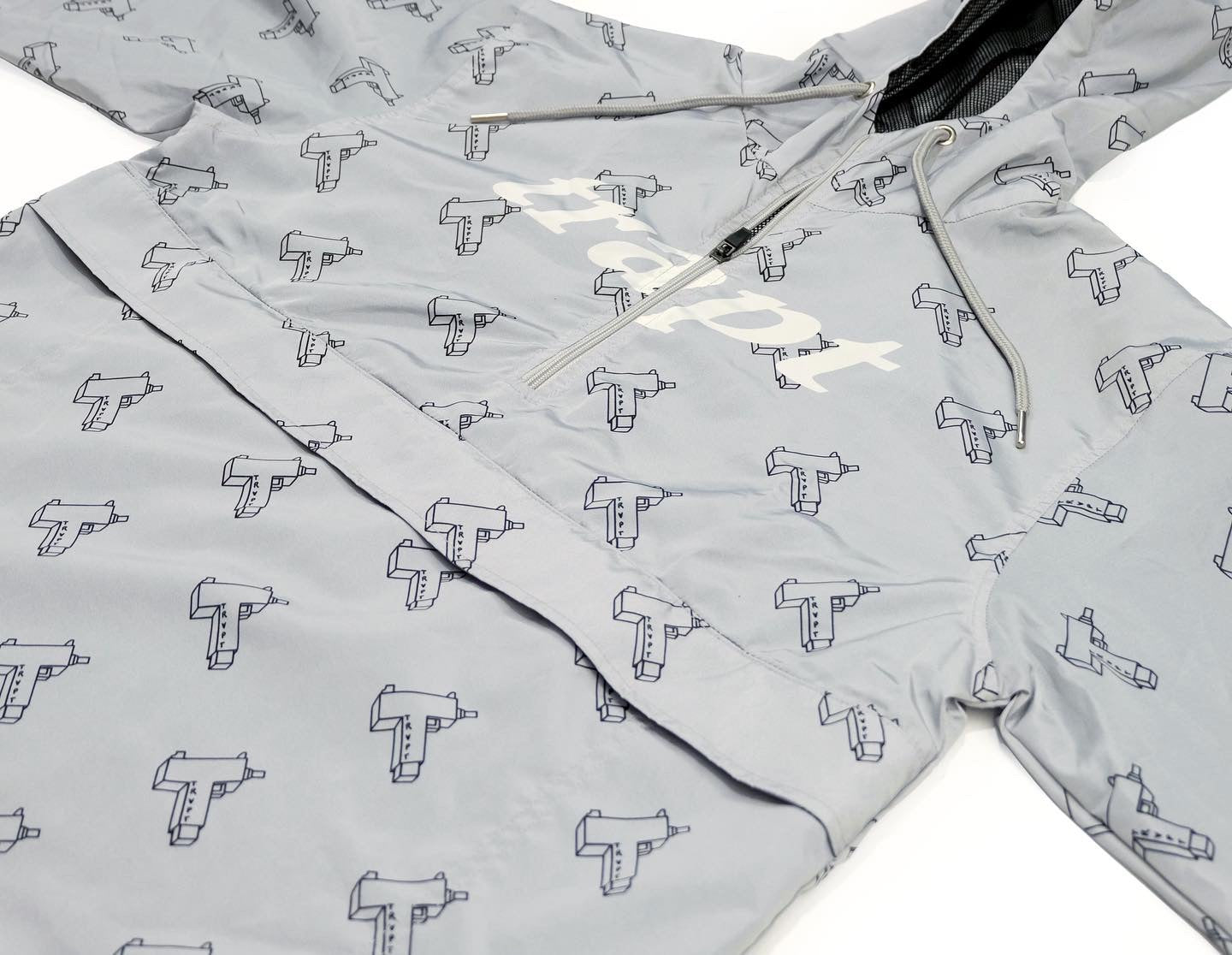 AOP Quarter Zip Windbreaker