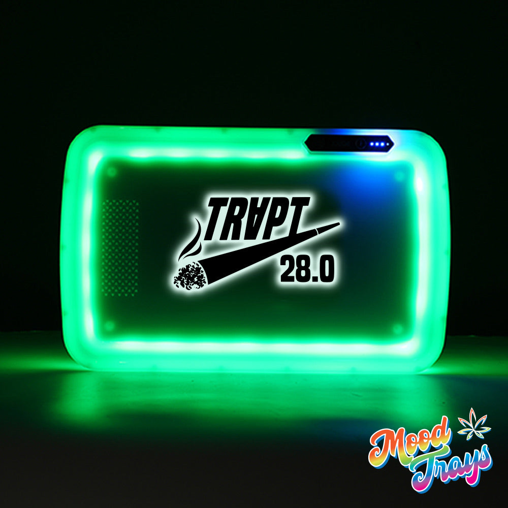 Trvpt28Geez LED Rolling Tray