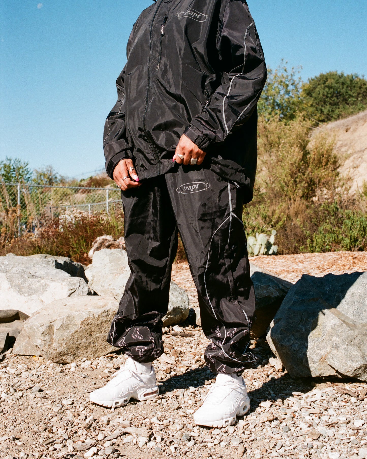 Reflective Windbreaker Uzi Pants