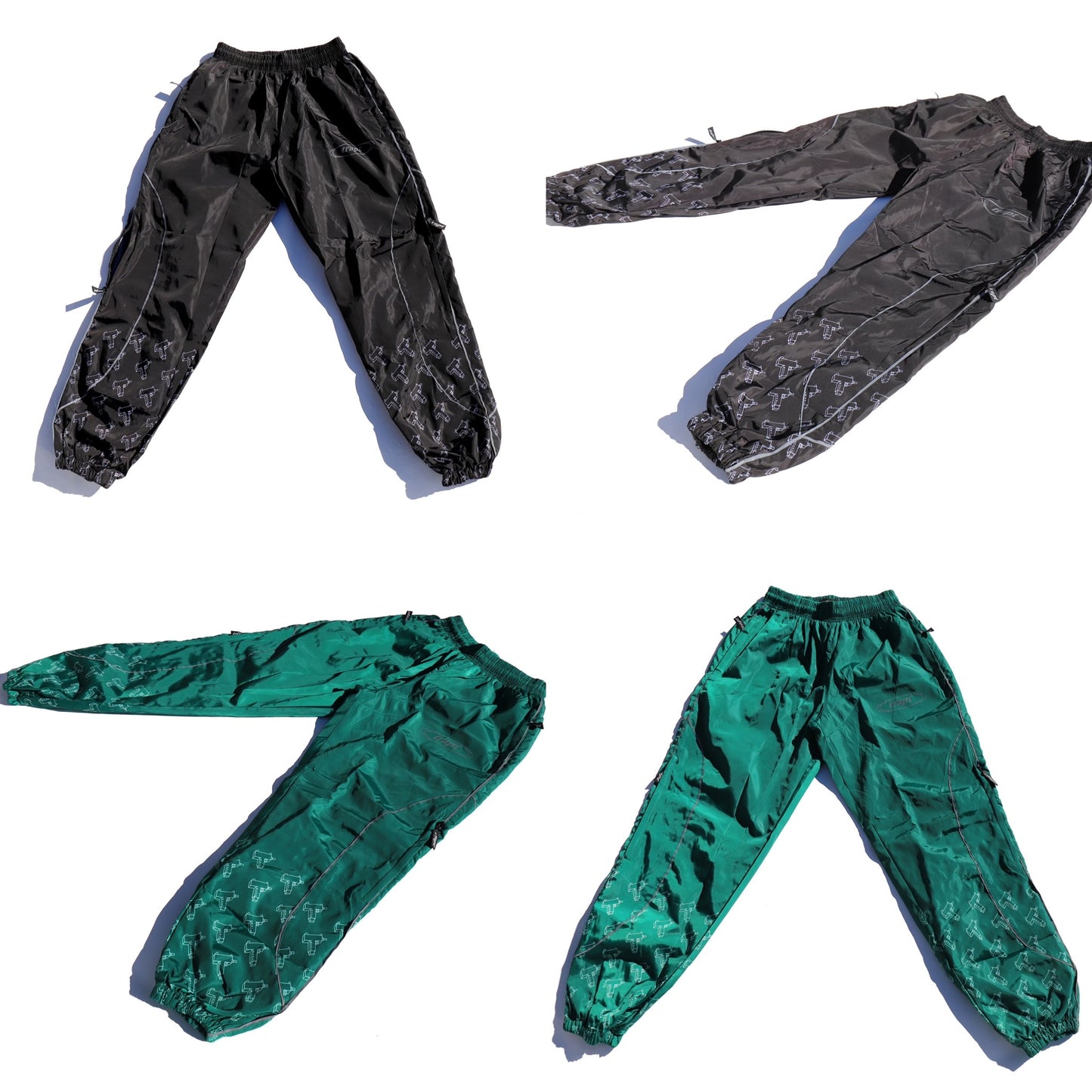 Reflective Windbreaker Uzi Pants