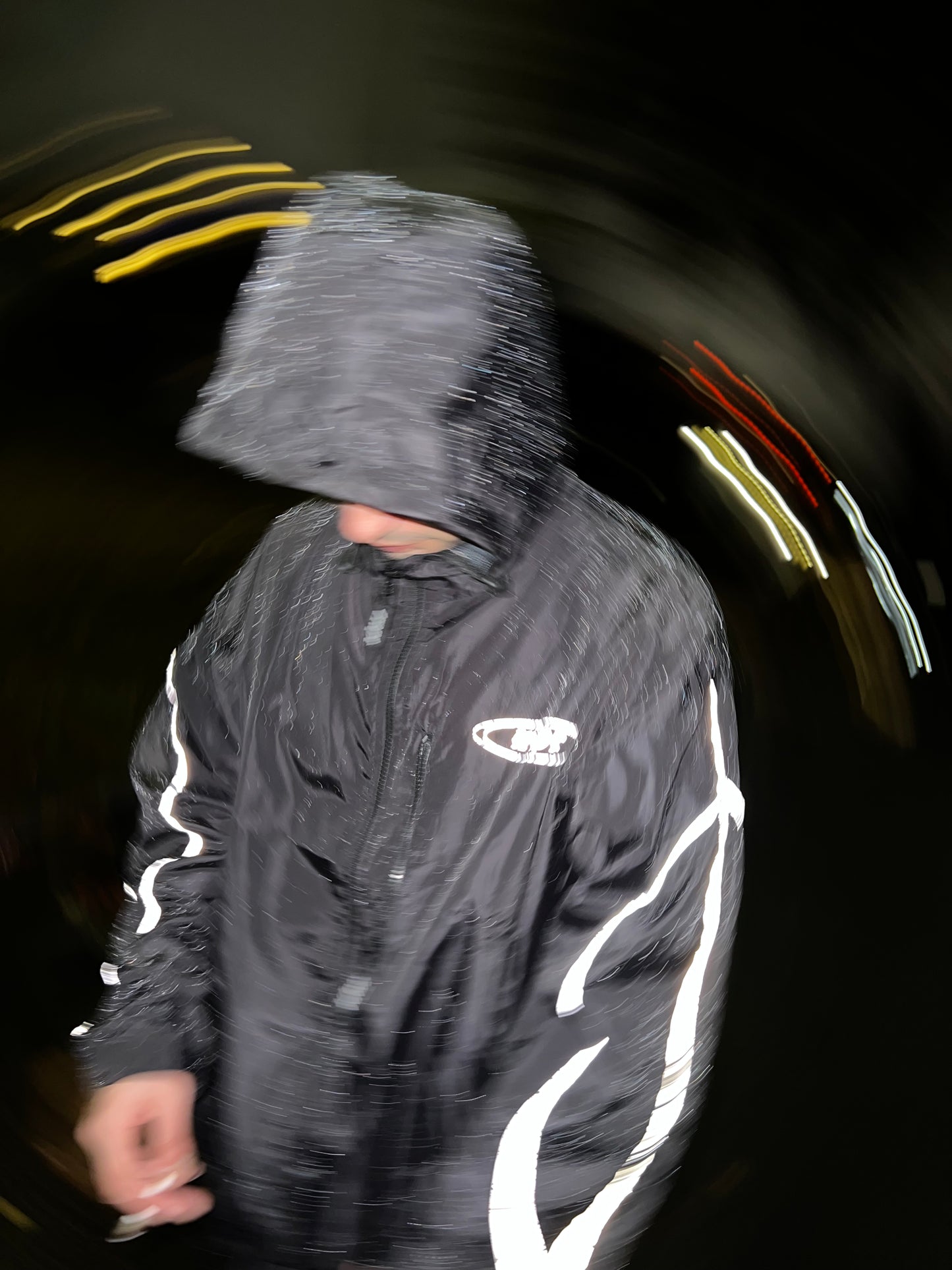 Reflective Windbreaker Zip Up